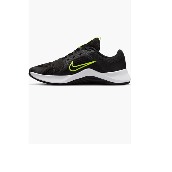 Nike Men's Black and Neon Green Running Shoes - Picture 6 of 16